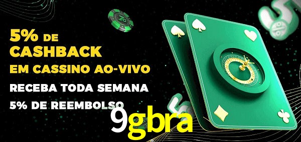 Promoções do cassino ao Vivo 9gbra